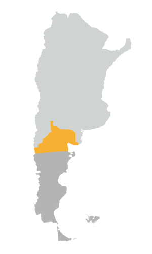 Mapa con la ubicaciÃ³n de AntÃ¼nei en la RepÃºblica Argentina